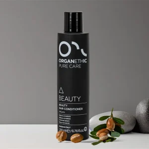 Organethic Pure Care Beauty Hair conditioner with argan seeds.