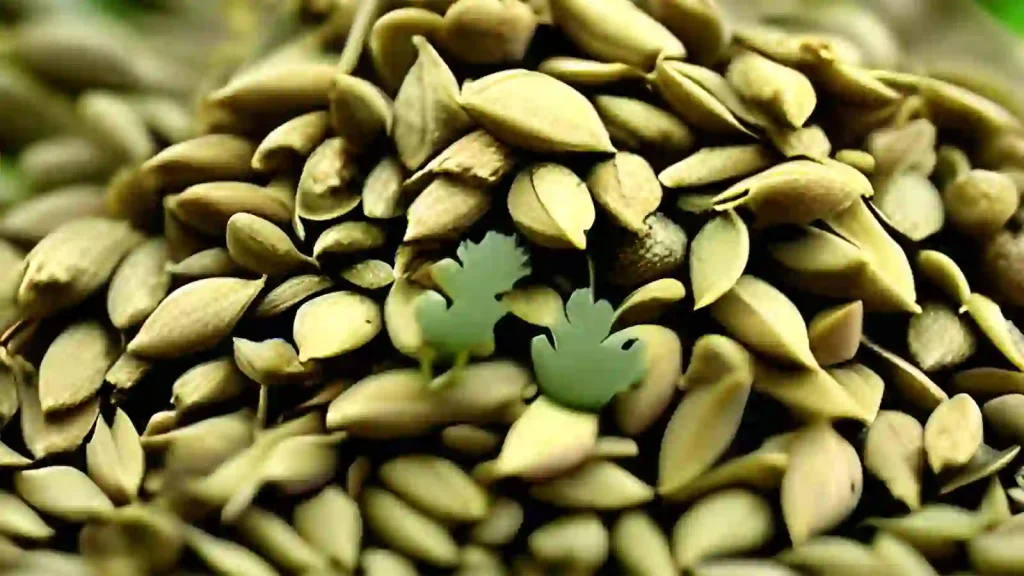 Greek Hay seeds known as Fenugreek.