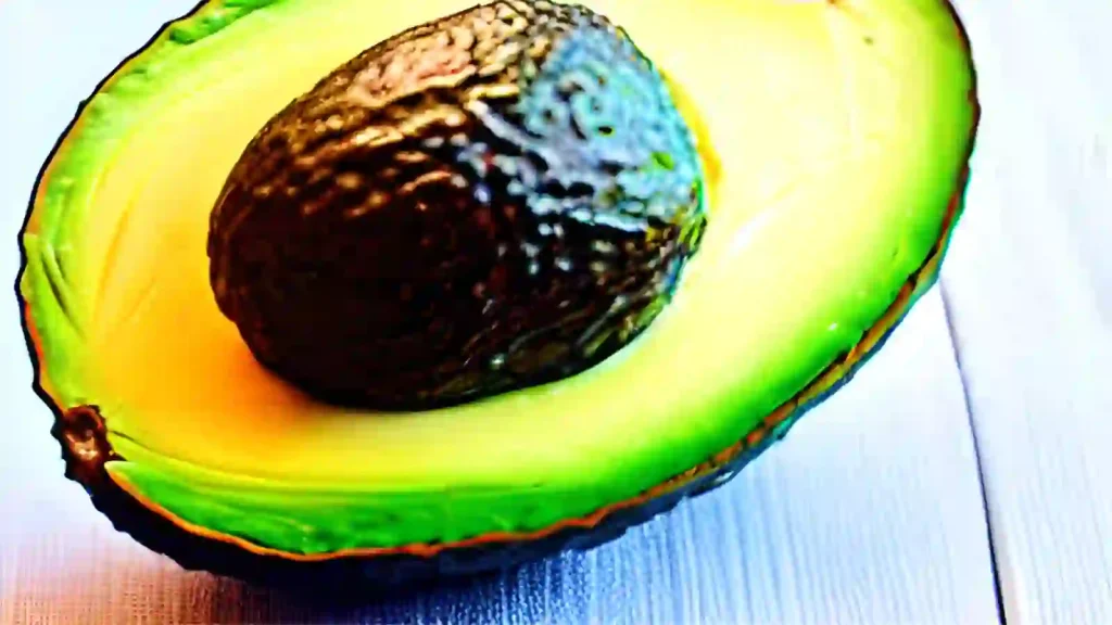 Cut avocado