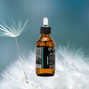 Organethic Pure Care Avocado oil in a glass bottle