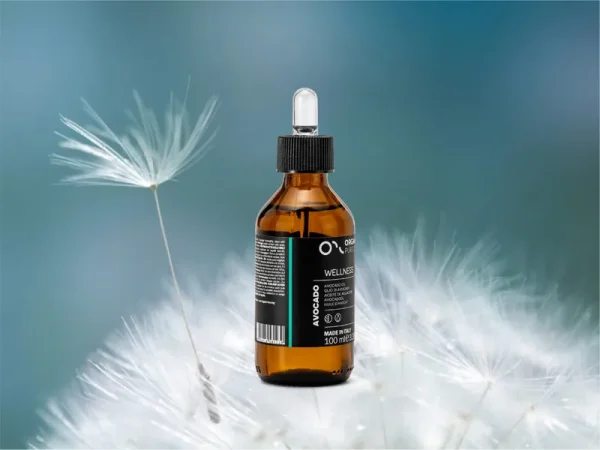 Organethic Pure Care Avocado oil in a glass bottle