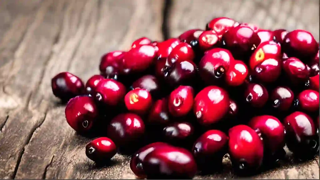 fresh cranberries