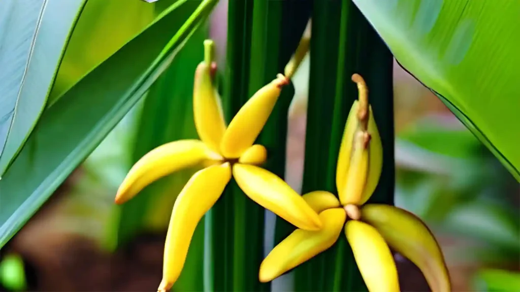 Ylang Ylang plant and flower.