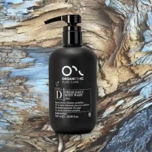 bottle of Fresh Daily Body Wash